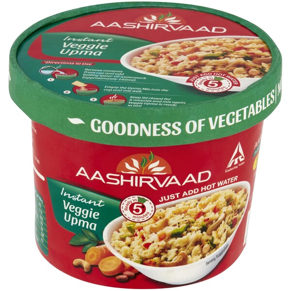 Aashirvaad Instant Veggie Umpa 80g