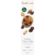Health Lab Chewy Choc Chip Peanut Butter Protein Balls