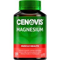Cenovis Magnesium Tablets Muscle Health Supplement