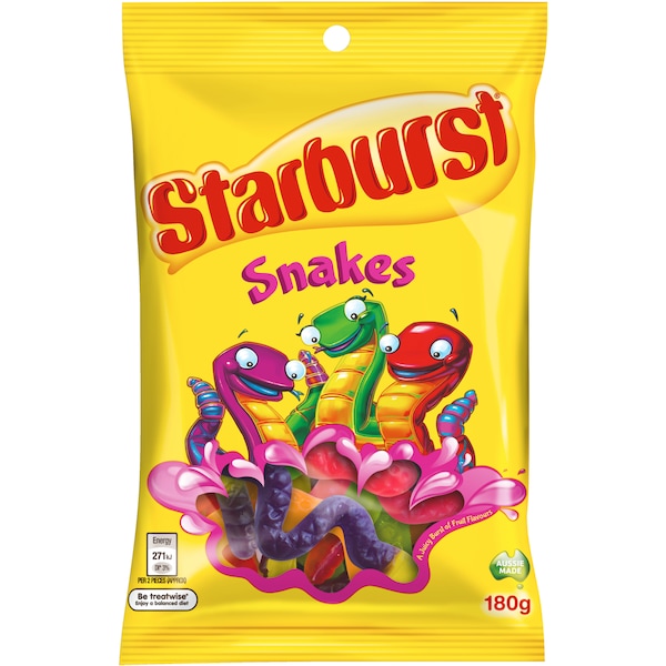 Starburst Rattle Snakes   180g