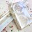 Christmas Wrap Foil 5 Meters Gold Wreath each