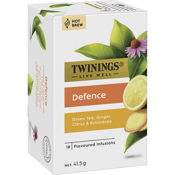 Twinings Live Well Defence Herbal Tea Bags 18 pack