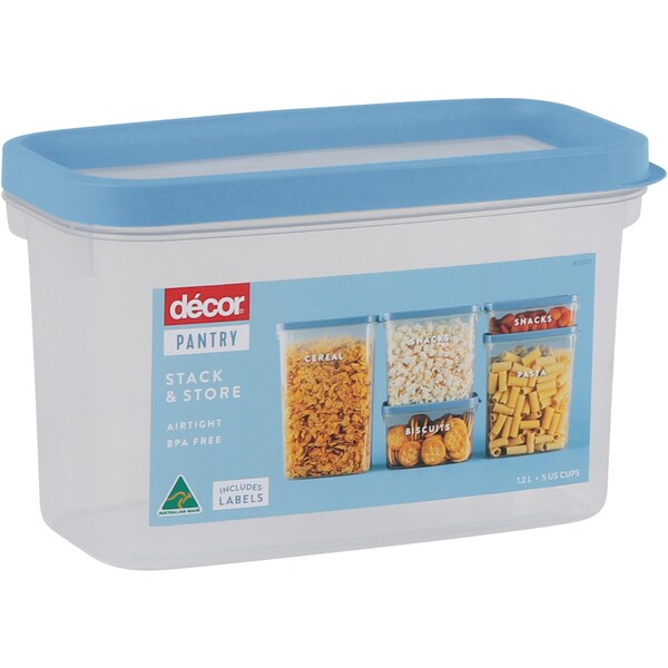 Decor Pantry Stack & Store Oblong 1.2L each