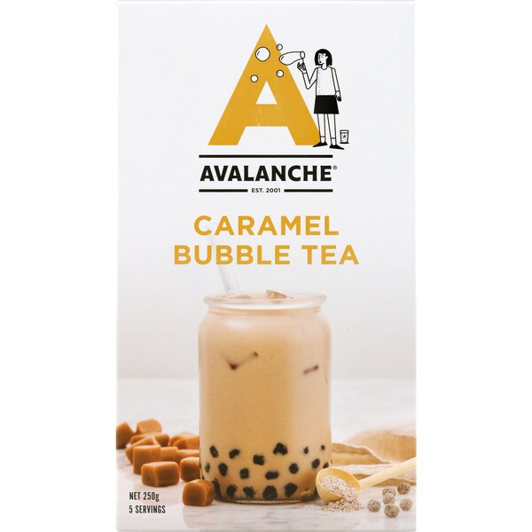Avalanche Caramel Bubble Tea 5 pack