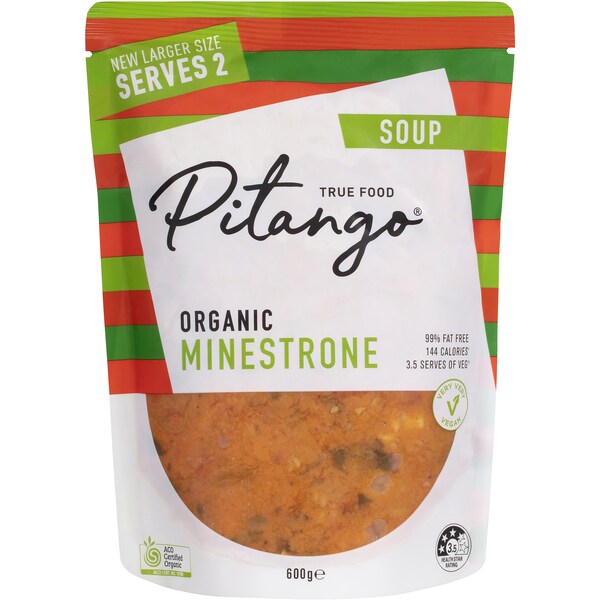 Pitango Organic Ministrone Soup 600g