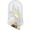 Christmas Wooden Lightup Dome each