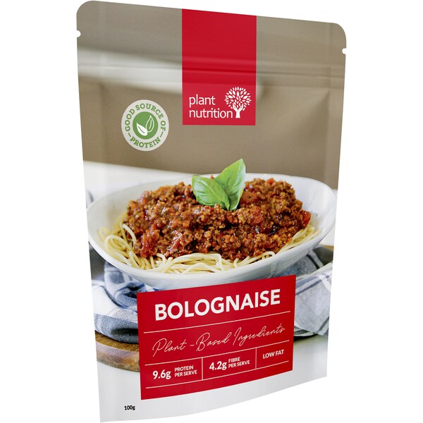 Plant Nutrition Bolognaise 100g