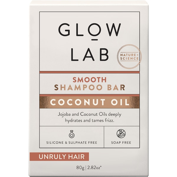 Glow Lab Smooth Shampoo Bar Coconut Oil 80g