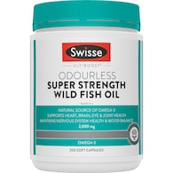 Swisse Ultiboost Odourless Super Strength Wild Fish Oil
