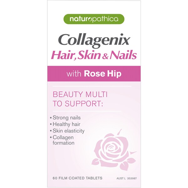 Naturopathica Collagen Hair, Skin & Nails Tablets 60 Pack