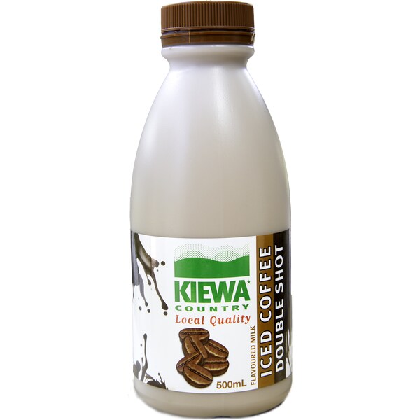 Kiewa Double Shot Iced Coffee 500mL