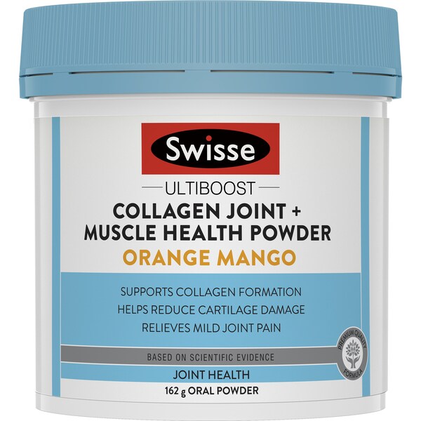 Swisse Ultiboost Collagen Joint + Muscle Health Powder 162g
