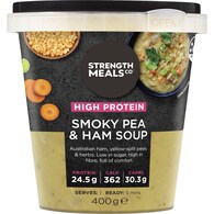 Strength Meals Co Smoky Pea & Ham High Protein Soup