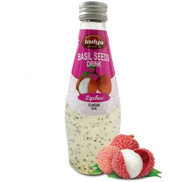 Indya Indya Basil Seeds Drink Lychee Flavour 290mL