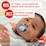 Nuk Space Night Silicone Soother 18-36M Assorted 2 pack