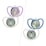 Nuk Space Night Silicone Soother 18-36M Assorted 2 pack