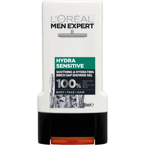 L'Oreal Men Expert Hydra Sensitive Shower Gel 300mL