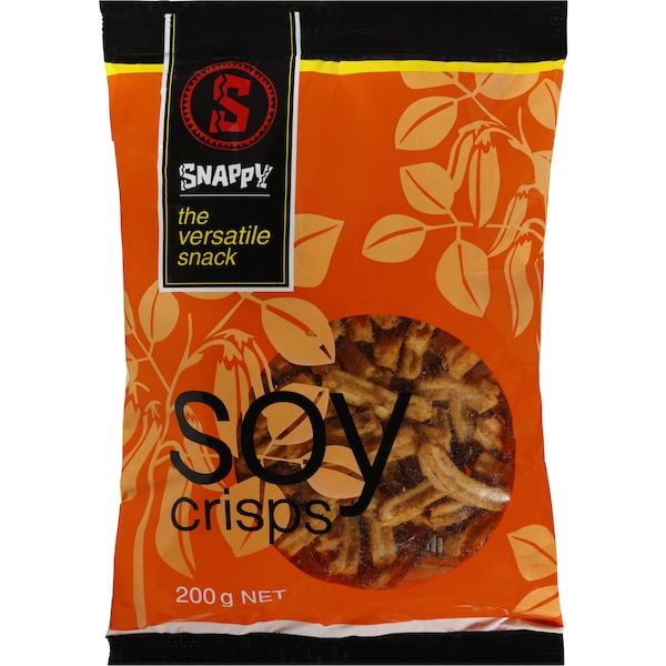 Snappy Rice Crackers Soya Crisps 200g