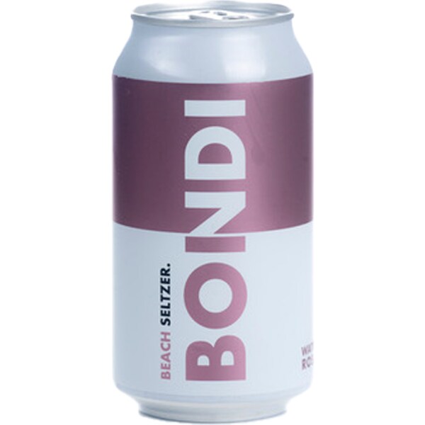 Bondi Beach Seltzer Watermelon & Rosewater Can 375ml
