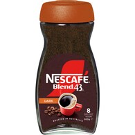 Nescafe Blend 43 Dark Roast Instant Coffee Jar