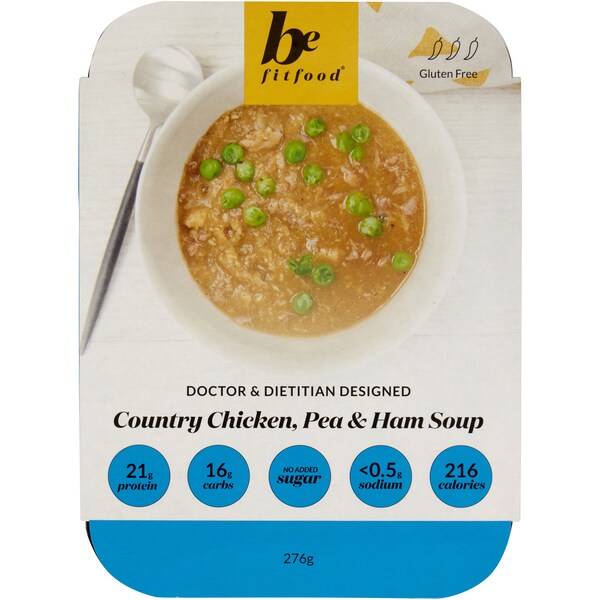 Be Fit Food Country Chicken Pea & Ham Soup 292g