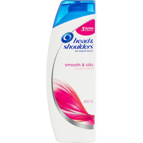 Head & Shoulders Smooth & Silky Scalp Care Anti Dandruff Shampoo 400mL