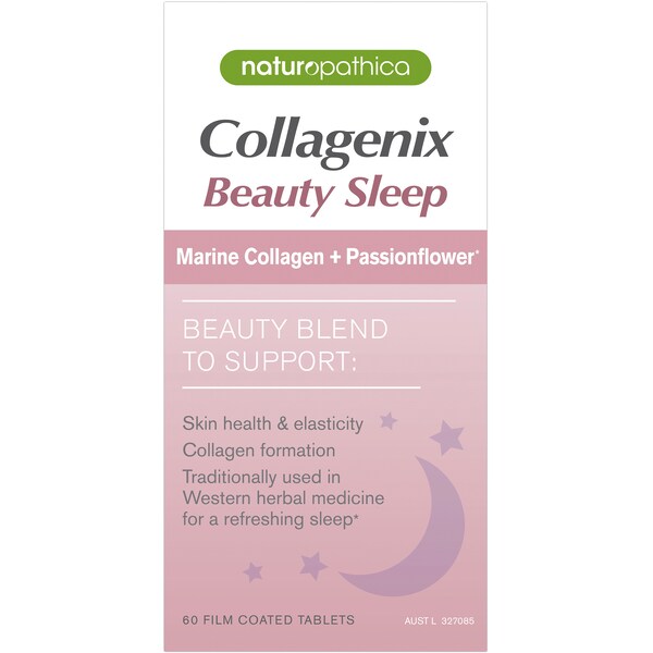 Naturopathica Collagenix Beauty Sleep Marine & Passionflower 60 Tablets