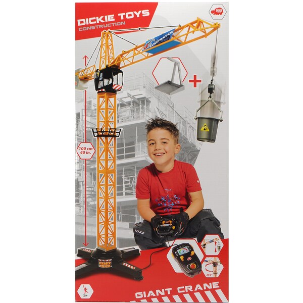 Dickie Toys Giant Crane With Remote Each