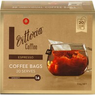 Vittoria Coffee Bags Espresso