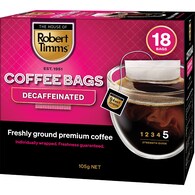 Robert Timms Coffee Bags Decaffeinated