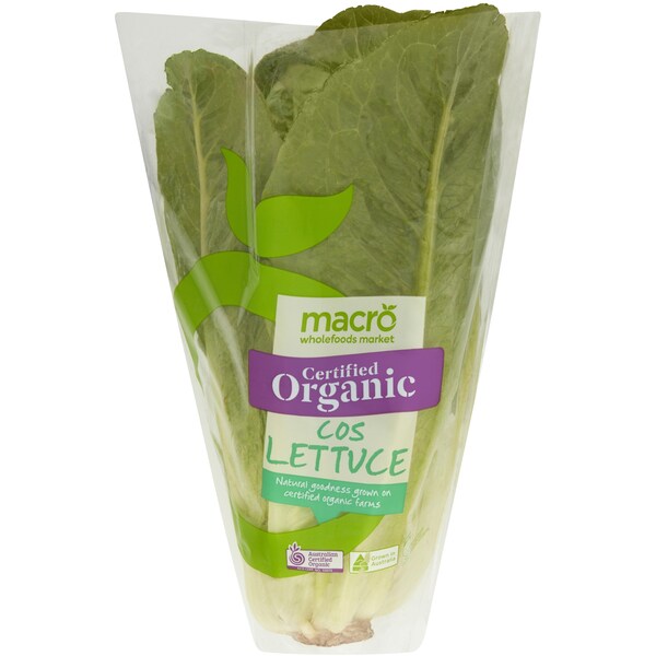 Macro Cos Lettuce Organic each