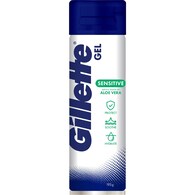 Gillette Shaving Gel For Sensitive Skin Soothing Aloe Vera