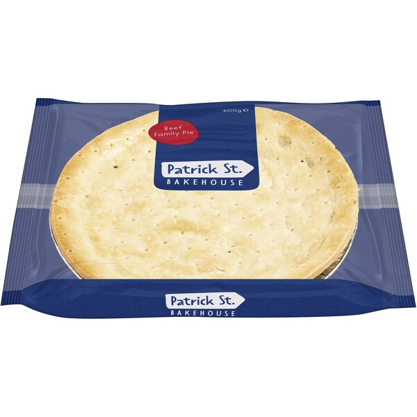 Patrick St. Bakehouse Family Beef Pie Beef Pie 600G