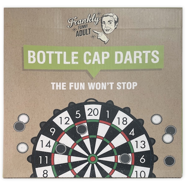 Father's Day Bottle Cap Darts Novelty Game Each