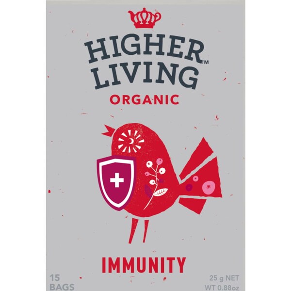 Higher Living Organic Immunity Tea Bags 15 pack