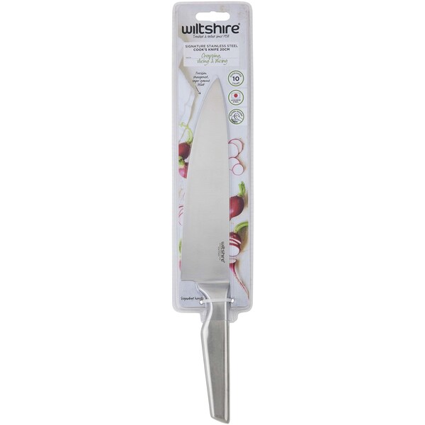 Wiltshire Signature Ss Cook's Knife 20cm Each