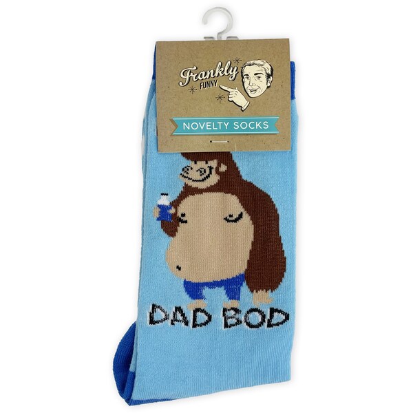 Father's Day Novelty Socks Dad Bod Each