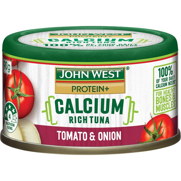John West Calcium Rich Tuna Tomato & Onion 90g