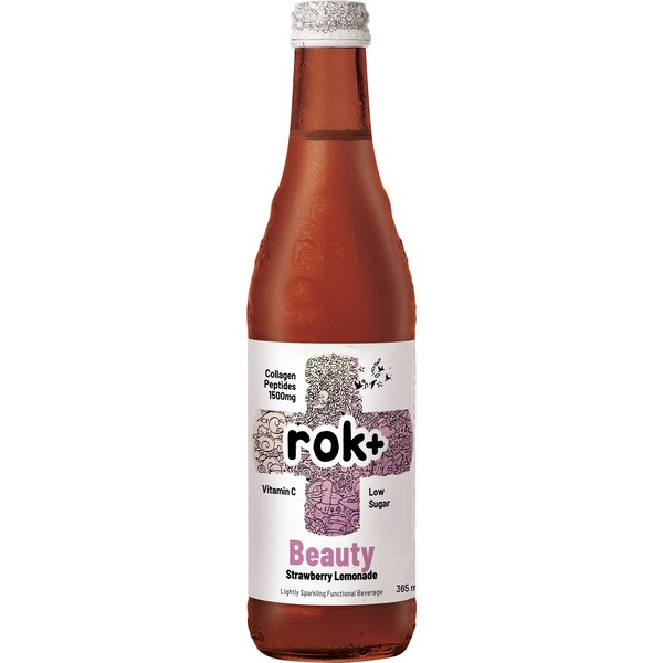 rok+ Beauty Strawberry Lemonade 365mL