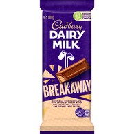 Cadbury Dairy Milk Breakaway Chocolate Block