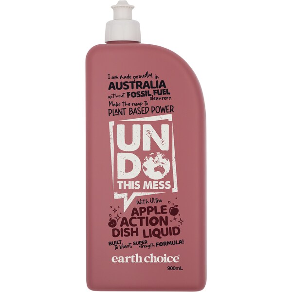 Undo This Mess Apple Action Dish Liquid 900ml