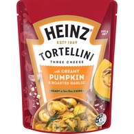Heinz TortellIni Three Cheese Pasta Pouch With Pumpkin & Garlic
