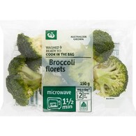 Woolworths Washed & Ready To Cook Broccoli Florets