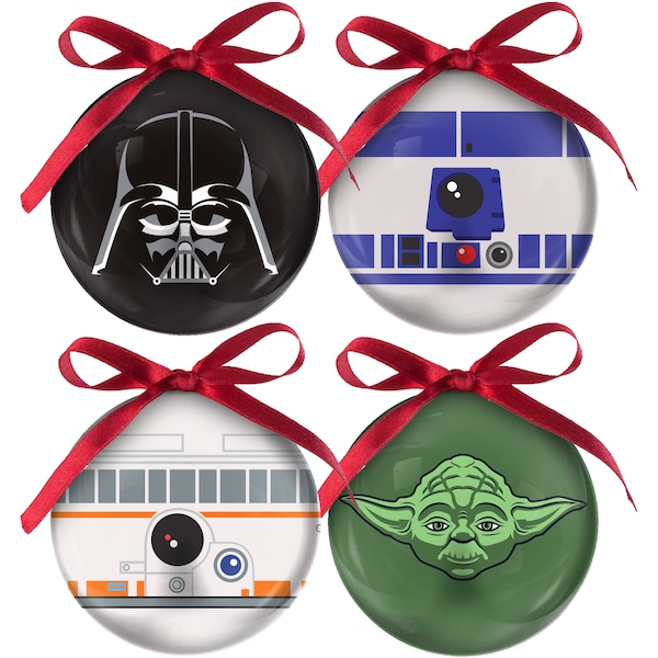 Star Wars Baubles 4 pack