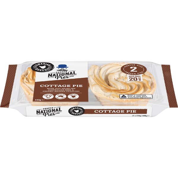 National Pies Fresh Cottage Pies 2 pack