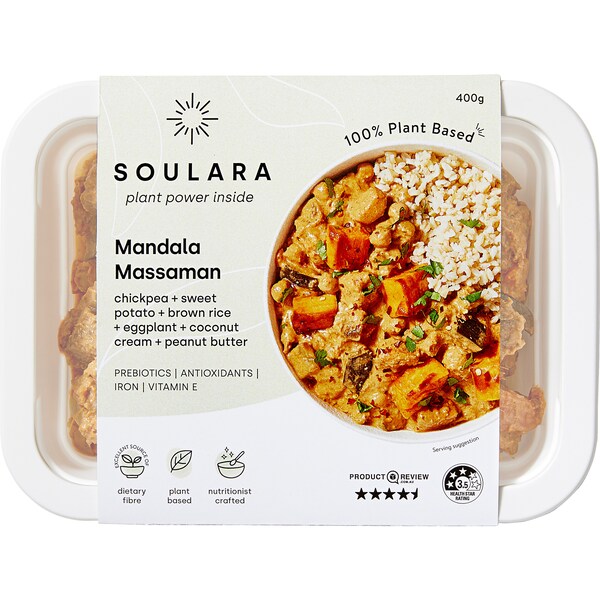 Soulara Mushroom Korma & Mash 400g