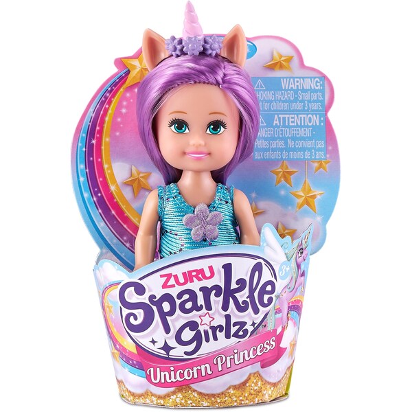 Zuru Sparkle Girlz Cupcake Doll Assorted each