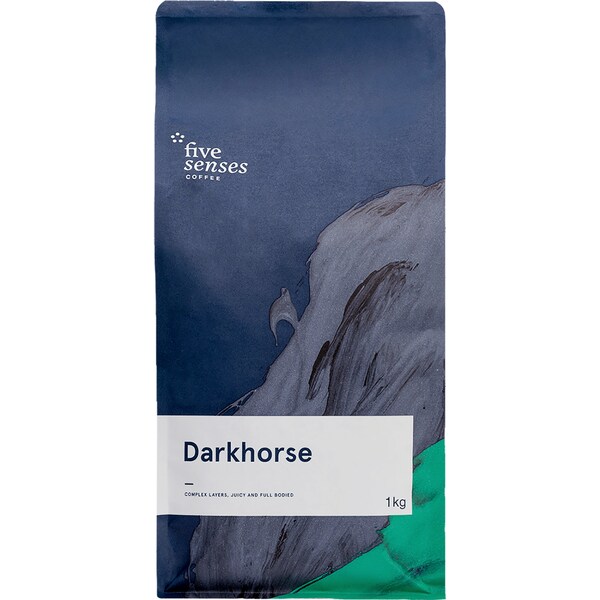 Five Senses Coffee Beans Dark Horse Blend 1kg