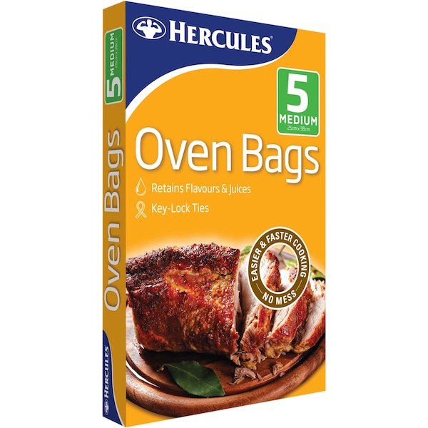 Hercules Oven Bags Medium 5 Pack