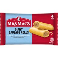 Mrs Mac's Giant Sausage Rolls